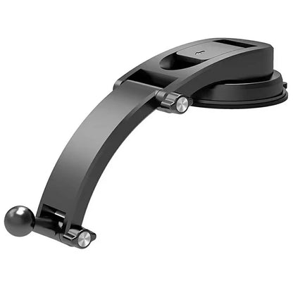A05+X06 15W Wireless Car Charger Phone Holder Rotating Bracket + Bend Arm Suction Cup Base