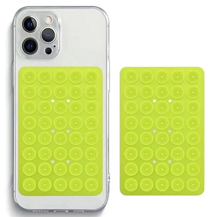 RK-X8 40 Grain Silicone Suction Cups Phone Mount Double Sides Mirror Shower Phone Holder