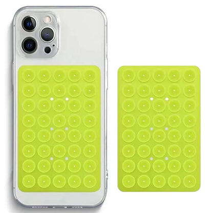 RK-X8 40 Grain Silicone Suction Cups Phone Mount Double Sides Mirror Shower Phone Holder