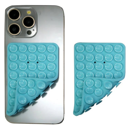 RK-X8 40 Grain Silicone Suction Cups Phone Mount Double Sides Mirror Shower Phone Holder