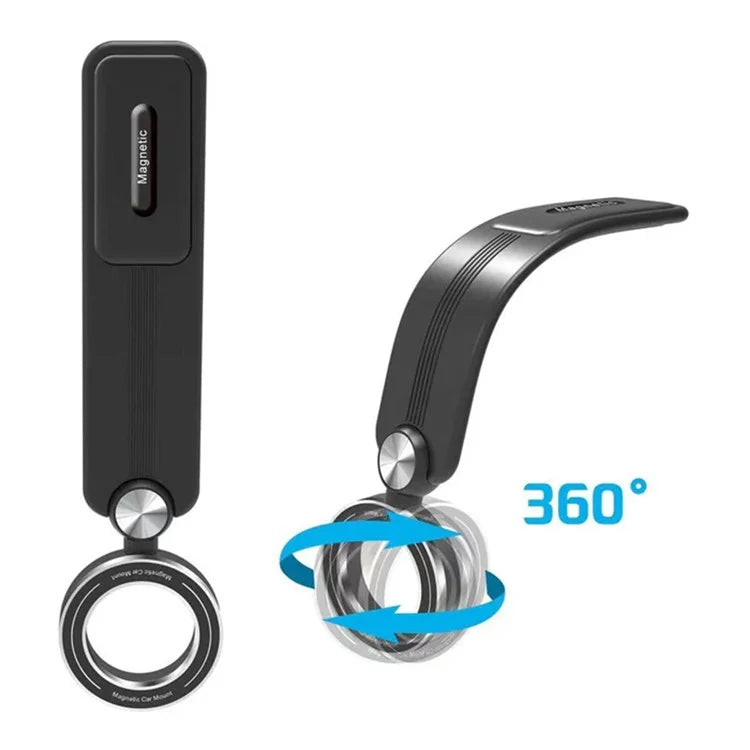 Car Dashboard Magnetic Phone Holder Foldable Rotatable Cellphone Navigation Stand