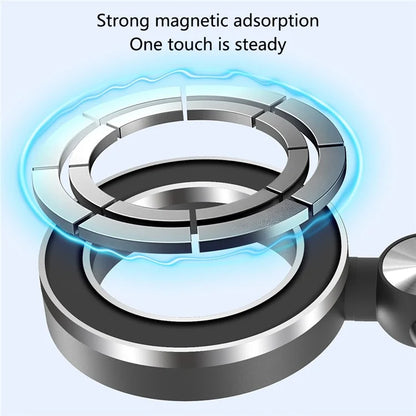 Car Dashboard Magnetic Phone Holder Foldable Rotatable Cellphone Navigation Stand