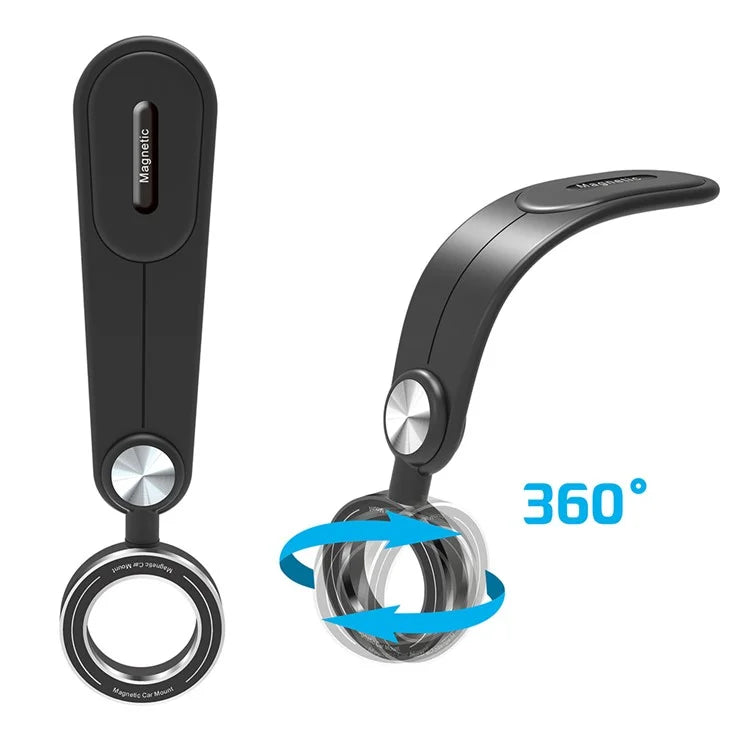 Car Dashboard Magnetic Phone Holder Foldable Rotatable Cellphone Navigation Stand