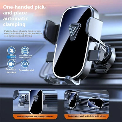 Car Air Vent Phone Holder Mirror Effect Phone Mount for 4.0-7.5 inch Cell Phones