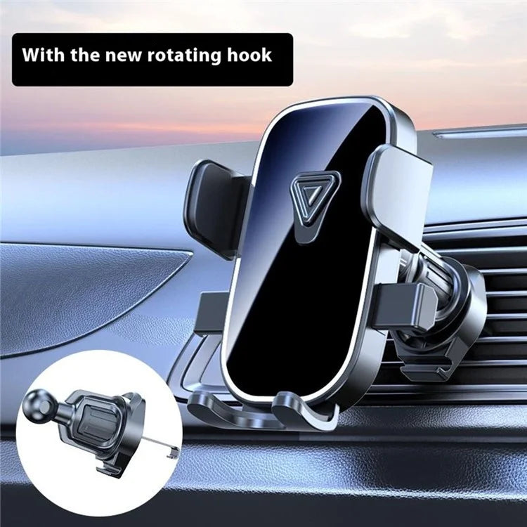 Car Air Vent Phone Holder Mirror Effect Phone Mount for 4.0-7.5 inch Cell Phones