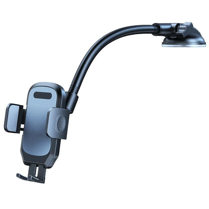 L005+M013 Sucker Base Car Phone Holder Mount Stand Cellphone Support for iPhone Huawei Samsung