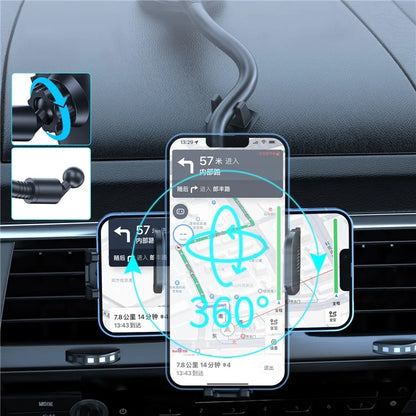 L005+M013 Sucker Base Car Phone Holder Mount Stand Cellphone Support for iPhone Huawei Samsung
