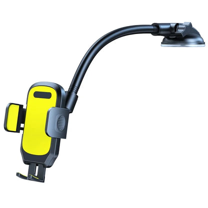 L005+M013 Sucker Base Car Phone Holder Mount Stand Cellphone Support for iPhone Huawei Samsung