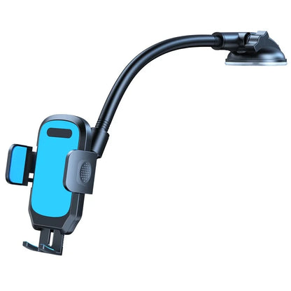 L005+M013 Sucker Base Car Phone Holder Mount Stand Cellphone Support for iPhone Huawei Samsung