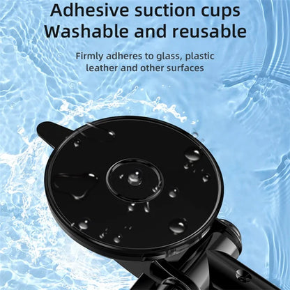 L005L+M002 38cm Long Arm Car Suction Cup Base 360 Degree Ball Head Phone Holder Bracket