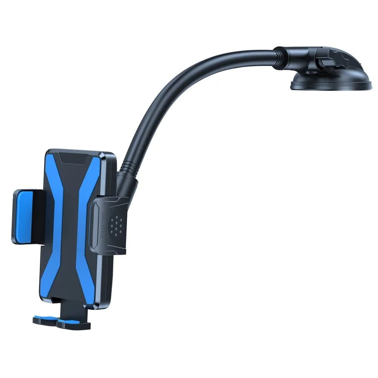 L005+M006 For Car Dashboard / Windshield 29cm Long Arm Suction Cup Base Phone Holder Bracket