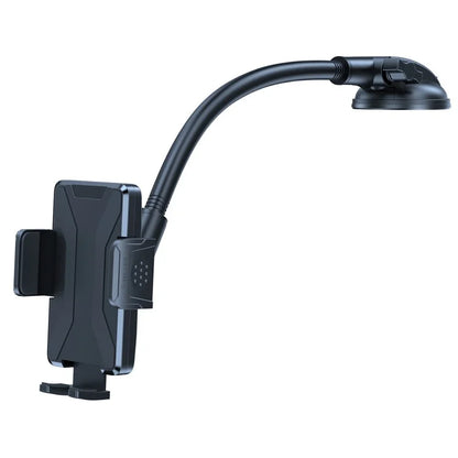 L005+M006 For Car Dashboard / Windshield 29cm Long Arm Suction Cup Base Phone Holder Bracket