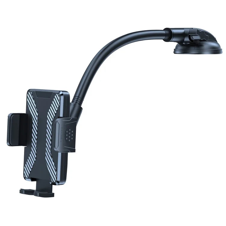 L005+M006 For Car Dashboard / Windshield 29cm Long Arm Suction Cup Base Phone Holder Bracket