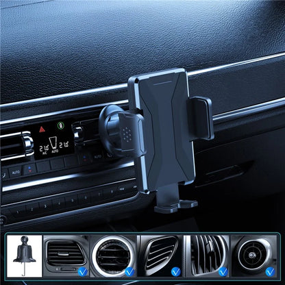 L005+M006 For Car Dashboard / Windshield 29cm Long Arm Suction Cup Base Phone Holder Bracket