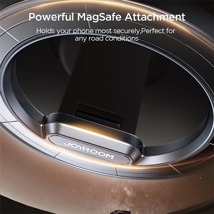 JOYROOM JR-ZS373 Magnetic Phone Holder for Car Dashboard Zinc Alloy Foldable Car Phone Mount