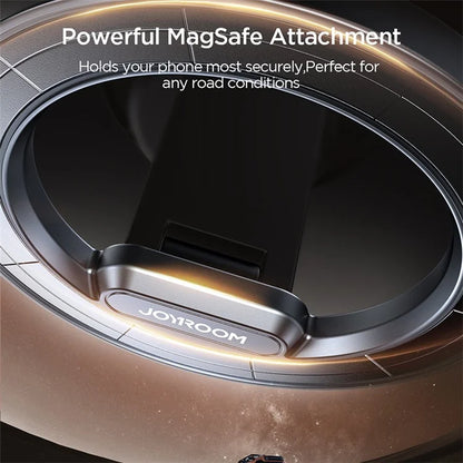 JOYROOM JR-ZS373 Magnetic Phone Holder for Car Dashboard Zinc Alloy Foldable Car Phone Mount