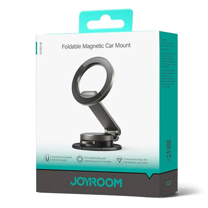 JOYROOM JR-ZS373 Magnetic Phone Holder for Car Dashboard Zinc Alloy Foldable Car Phone Mount