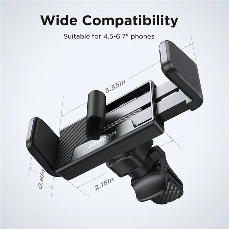 JOYROOM JR-ZS377 360 Degree Rotation Air Outlet Clip Mount Car Phone Holder Cradle