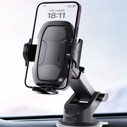 HB-06C-01M Sucker Phone Holder for Car Center Console Suction Cup Car Phone Mount Stand
