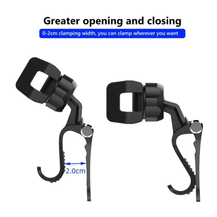 Multi-functional Clip-on Car Back Seat Mobile Phone Holder Bracket Hook Hanger