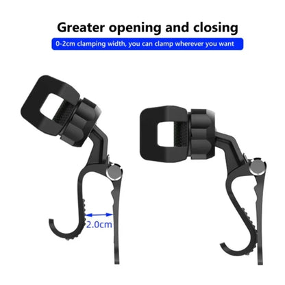 Multi-functional Clip-on Car Back Seat Mobile Phone Holder Bracket Hook Hanger