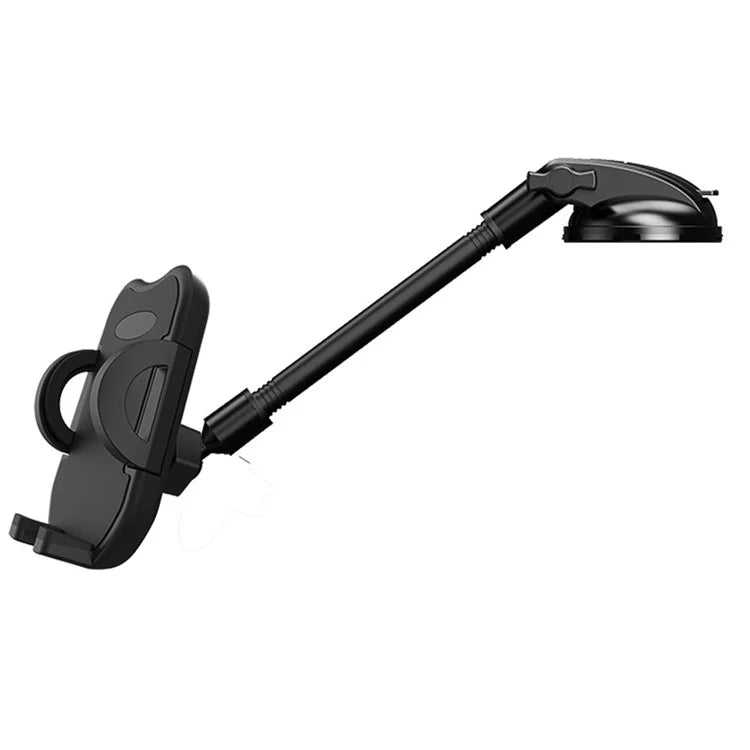 L005L+M082 Car Dashboard Windshield Phone Holder Suction Cup Base Adjustable Cellphone Bracket