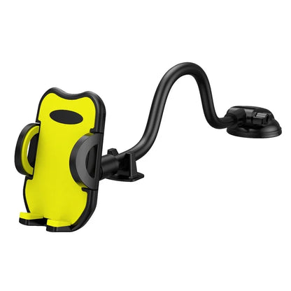 L005L+M082 Car Dashboard Windshield Phone Holder Suction Cup Base Adjustable Cellphone Bracket