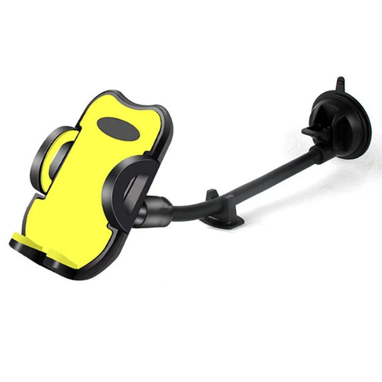 L096L+M082 Car Phone Holder Suction Cup Mount Dashboard Windshield Cellphone Stand