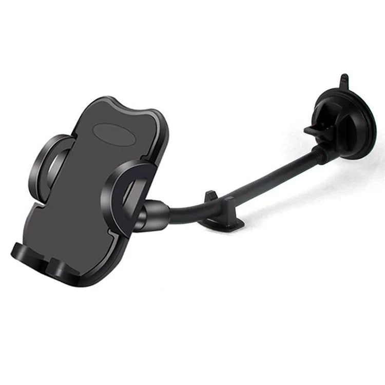 L096L+M082 Car Phone Holder Suction Cup Mount Dashboard Windshield Cellphone Stand