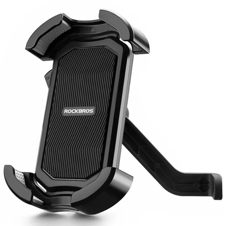 ROCKBROS HW-128 Bicycle E-Bike Phone Mount Bracket Shockproof Motorcycle Cell Phone Holder