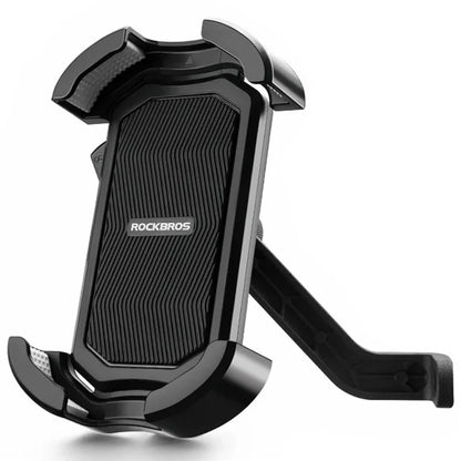 ROCKBROS HW-128 Bicycle E-Bike Phone Mount Bracket Shockproof Motorcycle Cell Phone Holder