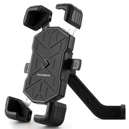 ROCKBROS HW-117 E-Bike Cell Phone Holder Motorcycle Bicycle Quick-Release Phone Bracket for 4.5"-7.2" Devices