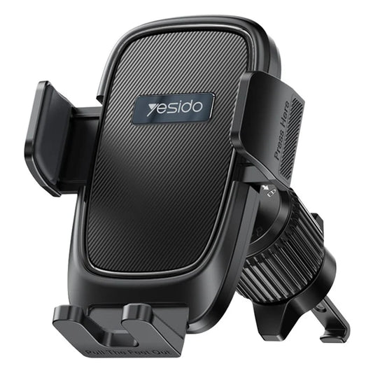 YESIDO C241 Car Air Outlet Phone Holder with Rotatable Ball Head for 4.7-7.2 inch Phone Clamp Bracket