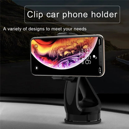 YESIDO C1 Extendable Car Windshield 360 Degree Rotatable Phone Holder Universal Sucker Mount Stand