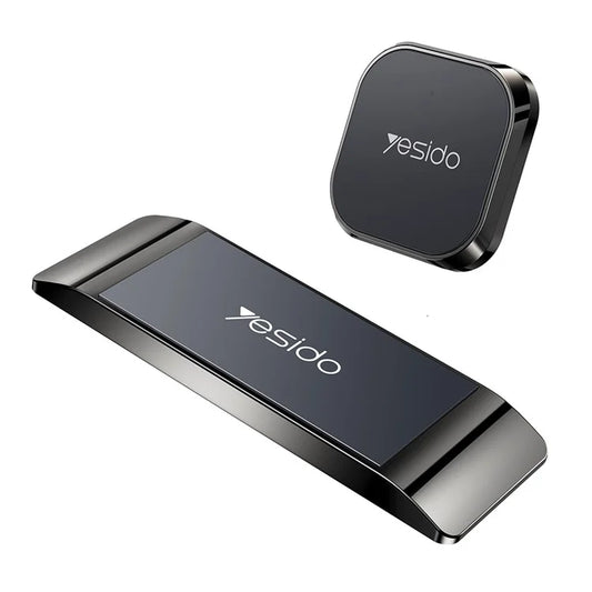 YESIDO C152 2Pcs / Set Magnetic Car Phone Holder Stand Aluminum Alloy GPS Car Mount