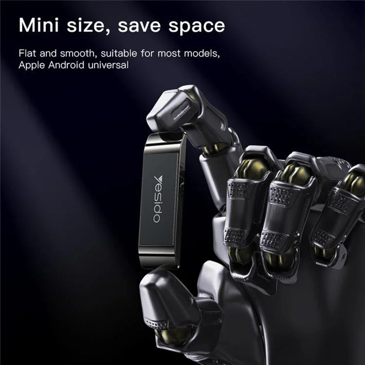 YESIDO C152 2Pcs / Set Magnetic Car Phone Holder Stand Aluminum Alloy GPS Car Mount