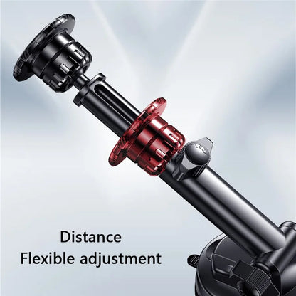 YESIDO C160 360 Degree Rotation Car Sucker Mount Magnetic Mobile Phone Holder with Air Vent Clip