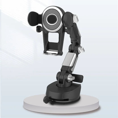 360-Degree Rotating Truck Phone Holder Dashboard Windshield Car Phone Mount with Parking Number Plate