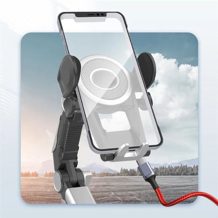 360-Degree Rotating Truck Phone Holder Dashboard Windshield Car Phone Mount with Parking Number Plate