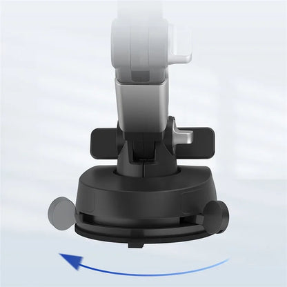 360-Degree Rotating Truck Phone Holder Dashboard Windshield Car Phone Mount with Parking Number Plate