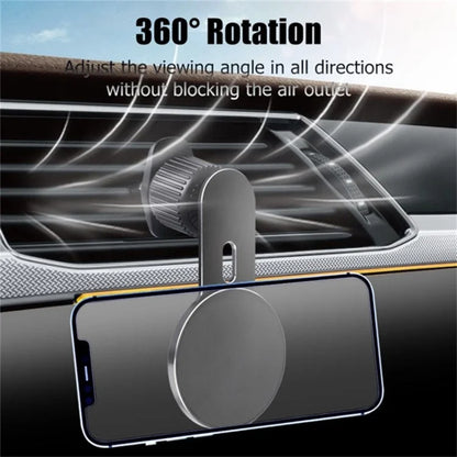 360 Degree Rotation Magnetic Adsorption Car Air Outlet Clip Mobile Phone Holder