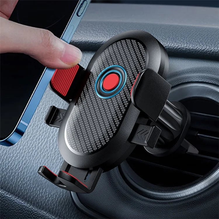 ZUZG Z19 Car Air Outlet Phone Holder 360 Degree Rotation ABS Phone Mount Bracket