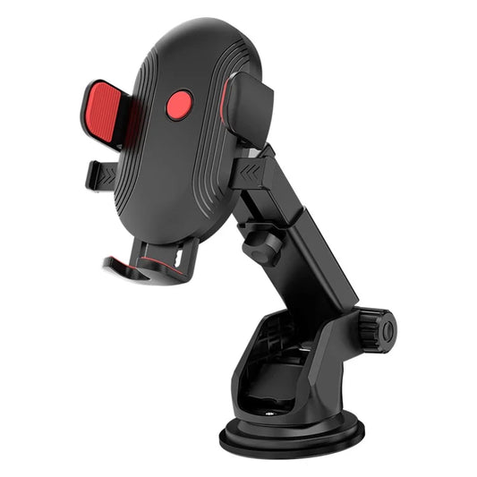 ZUZG Z20 360 Degree Rotation Car Mount Phone Holder Suction Cup Telescopic ABS Phone Stand Bracket