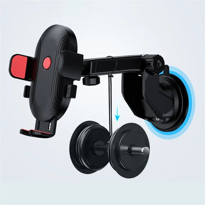 ZUZG Z20 360 Degree Rotation Car Mount Phone Holder Suction Cup Telescopic ABS Phone Stand Bracket