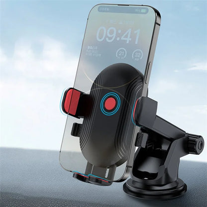 ZUZG Z20 360 Degree Rotation Car Mount Phone Holder Suction Cup Telescopic ABS Phone Stand Bracket