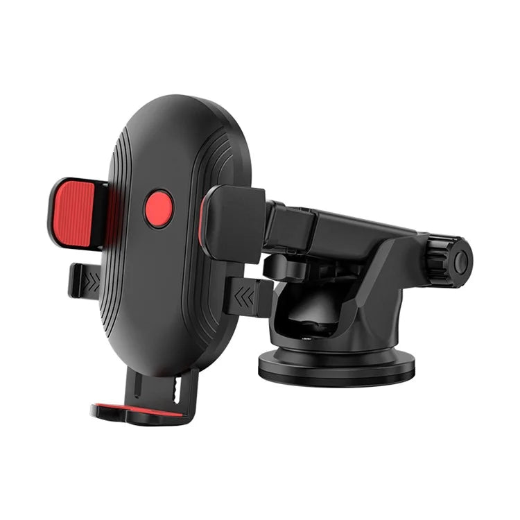 ZUZG Z20 360 Degree Rotation Car Mount Phone Holder Suction Cup Telescopic ABS Phone Stand Bracket