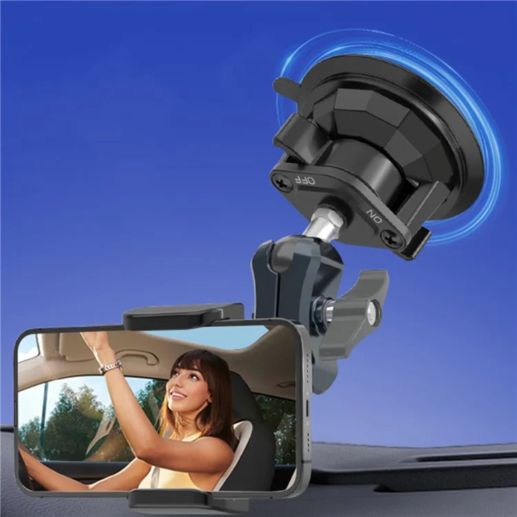 LANPARTE TBA-01 Car Windshield Window Phone Holder Suction Cup Adjustable Phone Shooting Bracket