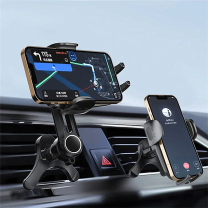 A034 9th Gen Plastic Car Y-shaped Base Air Outlet Clip Bracket Mobile Phone Holder