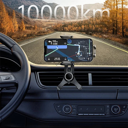 A034 10th Gen Y-shaped Base Car Air Vent Hook Mount Bracket Plastic Mobile Phone Holder