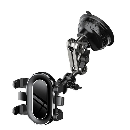 DK-01 Car Suction Cup Phone Mount Windshield Phone Holder for Navigation, Live Streaming (Short Version)